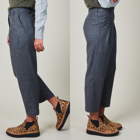 YMC You Must Create Annie Pleated Herringbone Tab, UK 10 / US 6 - Picture 6 of 10